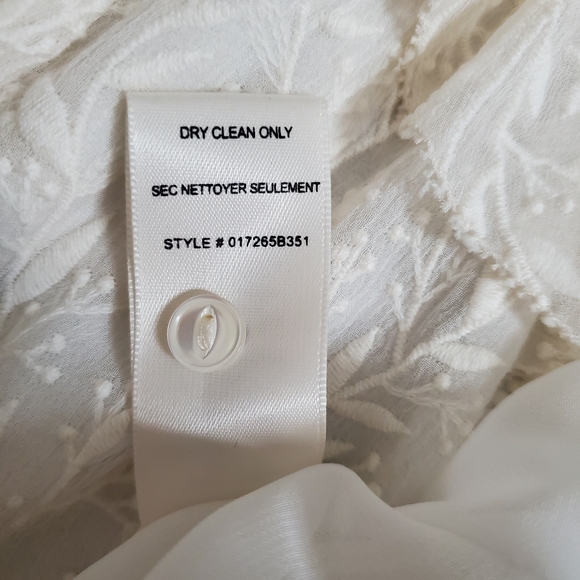 Rebecca Taylor Textured Vines Silk Blouse –‎ Style No. 5490263 - Picture 9 of 10